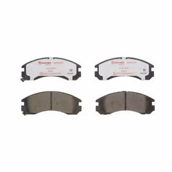 Jeu de plaquettes de frein BREMBO Xtra P 54 017X, avant