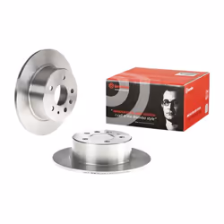 Disque de frein BREMBO 08.1395.40, arrière, plein, 1 pièce - Vue supplémentaire 4