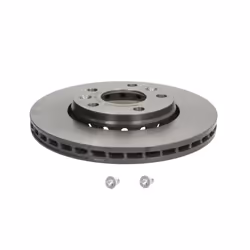 Disque de frein BREMBO 09A72711 avant, ventilé, à haute teneur en carbone, 1 pièce