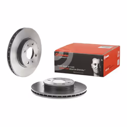 Disque de frein BREMBO 09A44511 avant, ventilé, à haute teneur en carbone, 1 pièce - Vue supplémentaire 4