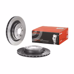 Disque de frein BREMBO 09A95911 arrière, ventilé, à haute teneur en carbone, 1 pièce - Vue supplémentaire 4