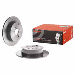 Disque de frein BREMBO 08A33711 arrière, plein, 1 pièce