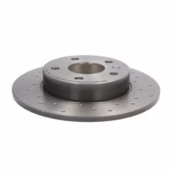 Disque de frein BREMBO 0876271X arrière, perforé, perforé, plein, 1 pièce