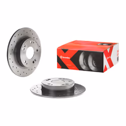 Disque de frein BREMBO 08A1471X arrière, perforé, perforé, plein, 1 pièce - Vue supplémentaire 4