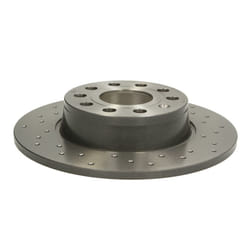 Disque de frein BREMBO 08B4131X arrière, perforé, perforé, plein, 1 pièce