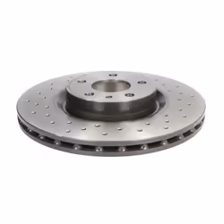 Disque de frein BREMBO 0949392X avant, perforé, ventilé, perforé, 1 pièce