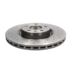 Disque de frein BREMBO 0949392X avant, perforé, ventilé, perforé, 1 pièce