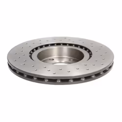 Disque de frein BREMBO 0949392X avant, perforé, ventilé, perforé, 1 pièce