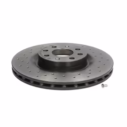 Disque de frein BREMBO 0949393X avant, perforé, ventilé, perforé, 1 pièce