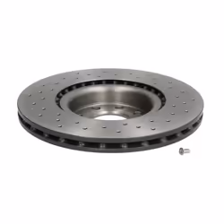 Disque de frein BREMBO 0949393X avant, perforé, ventilé, perforé, 1 pièce