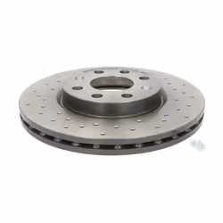Disque de frein BREMBO 0958433X avant, perforé, ventilé, perforé, 1 pièce
