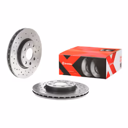 Disque de frein BREMBO 0958433X avant, perforé, ventilé, perforé, 1 pièce - Vue supplémentaire 4