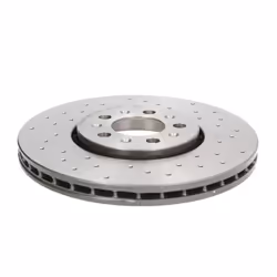 Disque de frein BREMBO 0970102X avant, perforé, ventilé, perforé, 1 pièce