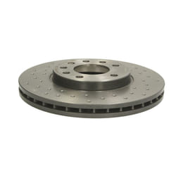 Disque de frein BREMBO 0976291X avant, perforé, ventilé, perforé, 1 pièce