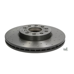 Disque de frein BREMBO 0991451X avant, perforé, ventilé, perforé, 1 pièce