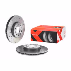 Disque de frein BREMBO 0991451X avant, perforé, ventilé, perforé, 1 pièce - Vue supplémentaire 4