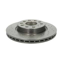 Disque de frein BREMBO 0991671X avant, perforé, ventilé, perforé, 1 pièce