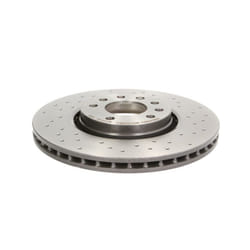 Disque de frein BREMBO 0993691X avant, perforé, ventilé, perforé, 1 pièce
