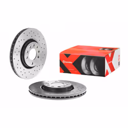Disque de frein BREMBO 0993691X avant, perforé, ventilé, perforé, 1 pièce - Vue supplémentaire 4