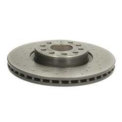 Disque de frein BREMBO 0997721X avant, perforé, ventilé, perforé, 1 pièce