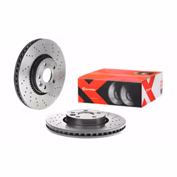Disque de frein BREMBO 09A4261X avant, perforé, ventilé, perforé, 1 pièce - Vue supplémentaire 4