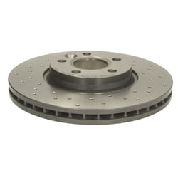 Disque de frein BREMBO 09A4271X avant, perforé, ventilé, perforé, 1 pièce