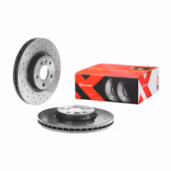 Disque de frein BREMBO 09A4271X avant, perforé, ventilé, perforé, 1 pièce - Vue supplémentaire 4