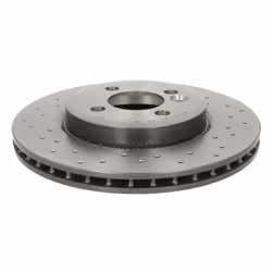 Disque de frein BREMBO 09A7611X avant, perforé, ventilé, perforé, 1 pièce