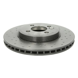 Disque de frein BREMBO 09A7611X avant, perforé, ventilé, perforé, 1 pièce