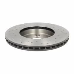 Disque de frein BREMBO 09A7611X avant, perforé, ventilé, perforé, 1 pièce