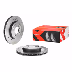 Disque de frein BREMBO 09A7611X avant, perforé, ventilé, perforé, 1 pièce - Vue supplémentaire 4
