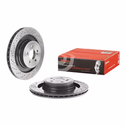 Disque de frein BREMBO 09A82211 arrière, ventilé, rainuré, à haute teneur en carbone, 1 pièce - Vue supplémentaire 4