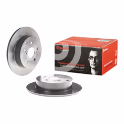 Disque de frein BREMBO 08B64611 arrière, plein, 1 pièce - Vue supplémentaire 4