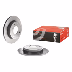 Disque de frein BREMBO 08A60711 arrière, plein, à haute teneur en carbone, 1 pièce - Vue supplémentaire 4