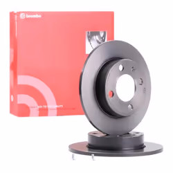 Disque de frein; BREMBO; COATED DISC LINE; 230 9 4 plein revêtu; pour VOLKSWAGEN, SEAT, VW; 6N0615601A, 6N0615601B, 1JE615601 ...