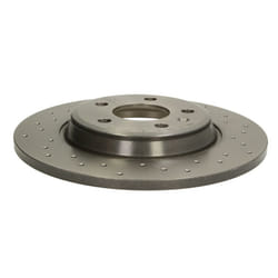 Disque de frein BREMBO 08A7591X arrière, perforé, perforé, plein, 1 pièce