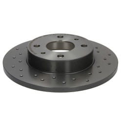 Disque de frein BREMBO 8508531 arrière, perforé, plein, 1 pièce