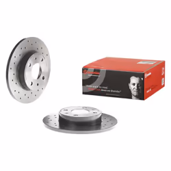 Disque de frein BREMBO 8508531 arrière, perforé, plein, 1 pièce - Vue supplémentaire 4