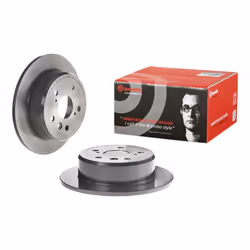 Disque de frein BREMBO 8562521 arrière, plein, 1 pièce