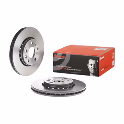 Disque de frein BREMBO 09A72721 avant, ventilé, à haute teneur en carbone, 1 pièce - Vue supplémentaire 4