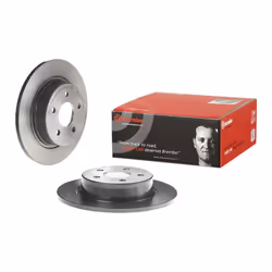 Disque de frein BREMBO 08B60111 arrière, plein, 1 pièce - Vue supplémentaire 4