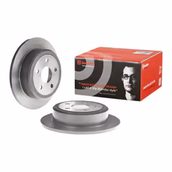 Disque de frein BREMBO 08B52921 arrière, plein, à haute teneur en carbone, 1 pièce - Vue supplémentaire 4