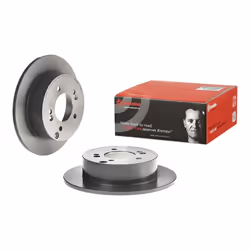 Disque de frein BREMBO 08A63111 arrière, plein, à haute teneur en carbone, 1 pièce - Vue supplémentaire 4