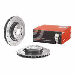 Disque de frein BREMBO 9890421 avant, ventilé, à haute teneur en carbone, 1 pièce - Vue supplémentaire 4