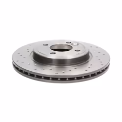 Disque de frein BREMBO 0986551X avant, perforé, ventilé, perforé, 1 pièce