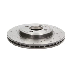 Disque de frein BREMBO 0986551X avant, perforé, ventilé, perforé, 1 pièce