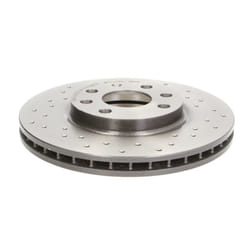 Disque de frein BREMBO 0986011X avant, perforé, ventilé, perforé, 1 pièce