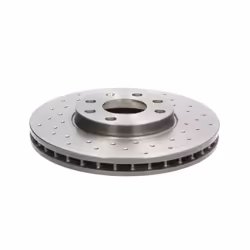 Disque de frein BREMBO 0976281X avant, perforé, ventilé, perforé, 1 pièce
