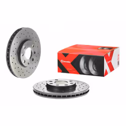 Disque de frein BREMBO 0976281X avant, perforé, ventilé, perforé, 1 pièce - Vue supplémentaire 4