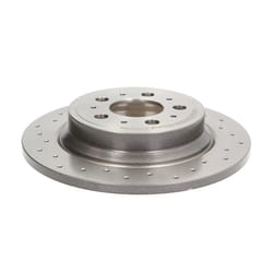 Disque de frein BREMBO 0877651X arrière, perforé, perforé, plein, 1 pièce